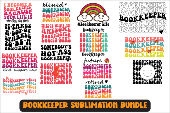 Bookkeeper Svg Sublimation Design Bundle Review