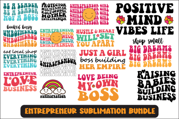 Entrepreneur Svg Sublimation Bundle