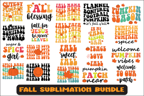Fall SVG PNG Sublimation Design Bundle Review