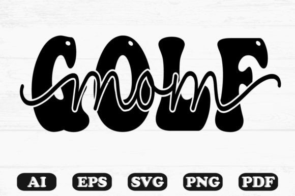 Golf Mom Kids Svg T-shirt Design Review: A Retro-Friendly Embroidery Asset