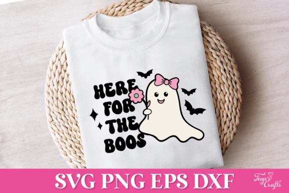 Here for the Boos Retro Halloween SVG Review