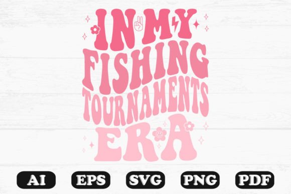 In My Fishing Tournaments Era Retro Wavy