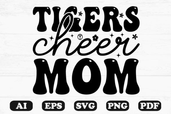 Tigers Cheer Mom Kids Svg T-shirt Design Review